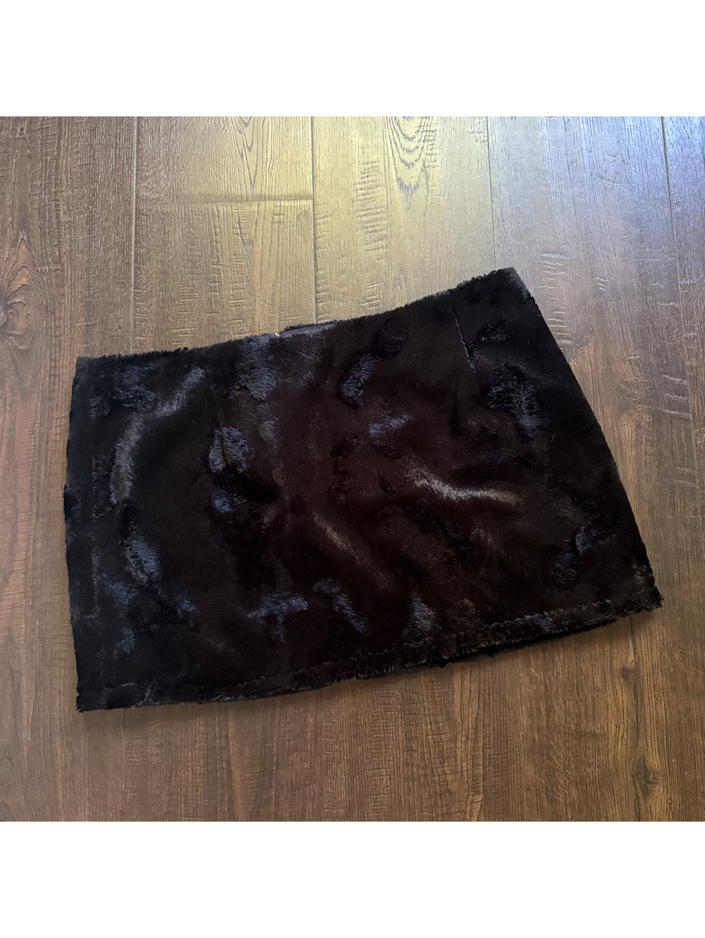 Vintage Y2K Velvet Mini Skirt Sz 6 S/M Laundry by Shelli Segal Goth Romantic Fem